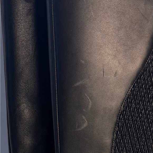 COLE HAAN Idah Equestrian Riding Tall Black Leather Boots, W22265 Size 7.5 - Picture 11 of 13